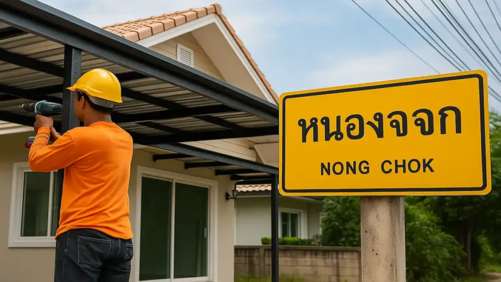 ต่อเติมบ้านหนองจอก