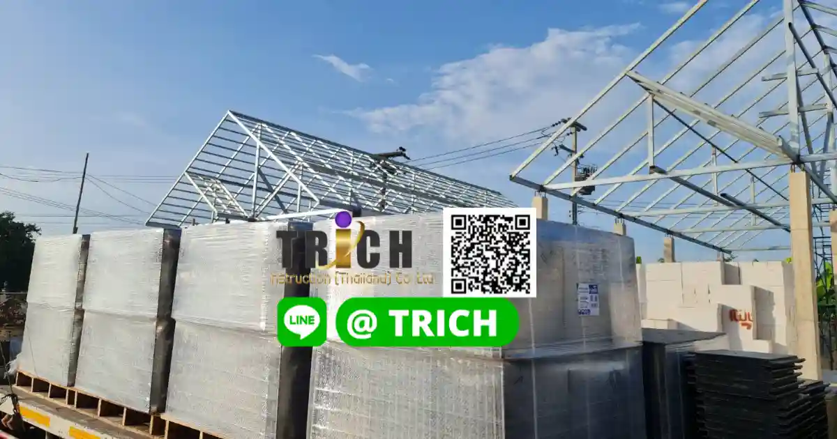 รีวิว การจัดส่งกระเบื้องหลังคาไป บางพลี