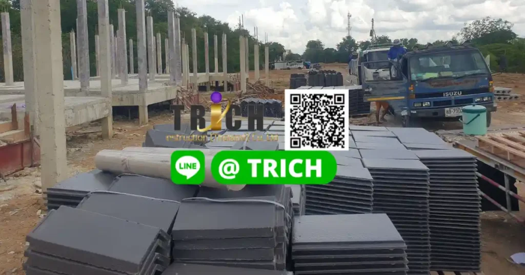 รีวิวกระเบื้องหลังคา จัดส่ง ไปสมุทรปราการ1