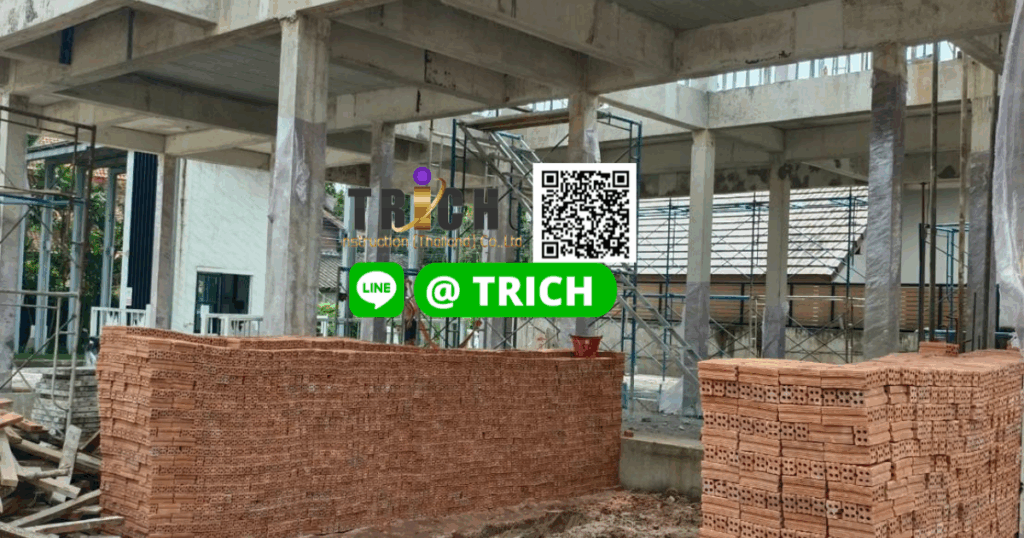 รีวิวอิฐมอญอิฐแดง จัดส่ง สัตหีบ ชลบุรี