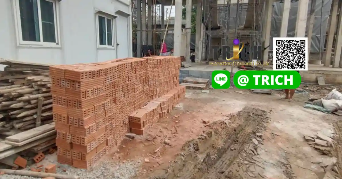 อิฐมอญ อิฐเเดง เขตทวีวัฒนา