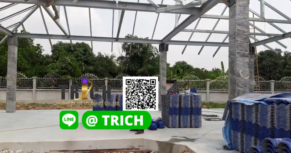 รีวิวกระเบื้องหลังคา จัดส่ง ไปสมุทรสาคร1