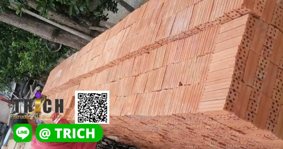 อิฐมอญอิฐแดงวังน้อยอยุธยา